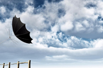 Фотография к новости: Штормовое предупреждение объявлено в пяти регионах РК