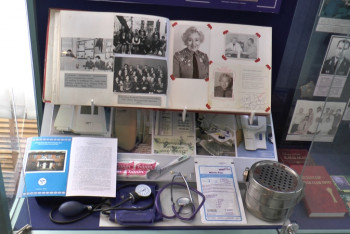 Фотография к новости: В музее полиции Алматы открыли медицинский уголок