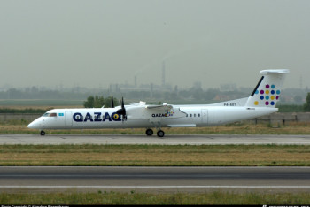 Фотография к новости: Qazaq Air получила во флот авиалайнер нового поколения