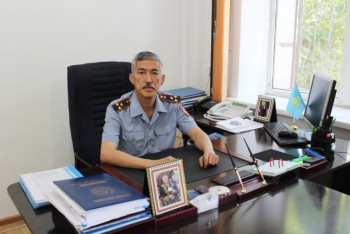 Фотография к новости: Айдарбек Маншарипов: Хладнокровие помогает следователю 