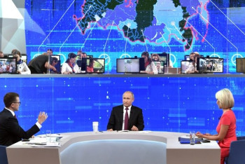 Фотография к новости: DDos-атака на "прямую линию" с Путиным совершена хакерами