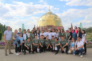 Фотография к новости: Учащиеся НИШ побывали на родине казахских батыров