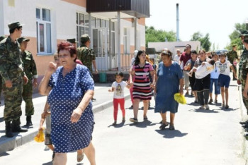 Фотография к новости: Лекарства и товары первой необходимости – в чем нуждаются пострадавшие и эвакуированные из Арыси