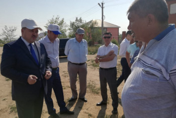 Фотография к новости: Жители села близ Актобе жалуются на дефицит воды