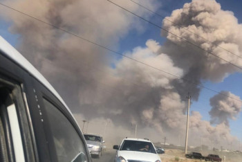 Фотография к новости: Фонд помощи жителям Арыси при акимате Туркестанской области  собрал 61 млн тенге