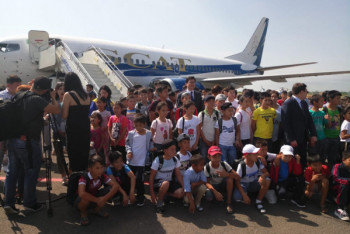 Фотография к новости: Более 100 детей из Арыси отдохнут в Жамбылской области