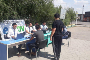 Фотография к новости: Правительство для граждан возобновило свою работу в  Арыси