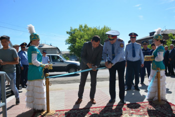 Фотография к новости: В селе Бесколь СКО открыли новый участковый пункт полиции