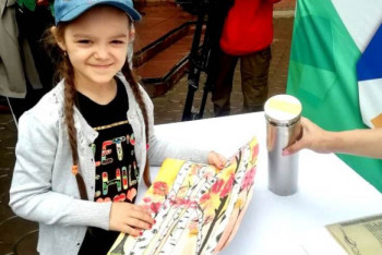 Фотография к новости: Дети из Петропавловска впервые заложили "Капсулу  времени"