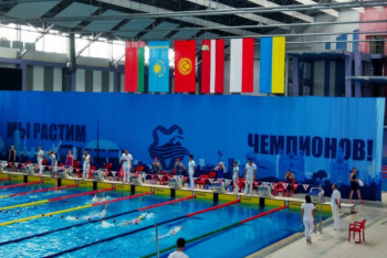 Фотография к новости: Казахстанские пловцы завоевали еще две золотые медали в Бресте