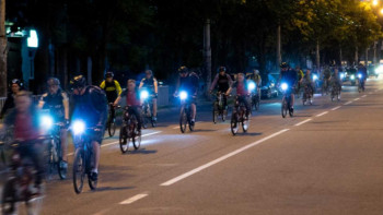 Фотография к новости: В Алматы состоится вечерний велопробег