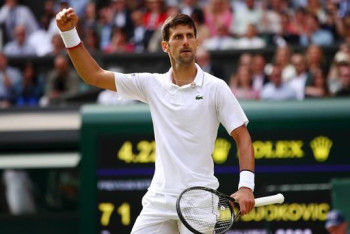 Фотография к новости: Новак Джокович во второй раз подряд выиграл Уимблдон