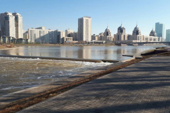 Фотография к новости: Спасение утопающего в Нур-Султане сняли на видео