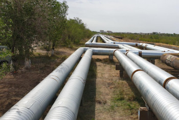 Фотография к новости: В Актобе продолжается капитальный ремонт теплотрасс