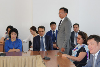 Фотография к новости: В Алматы представили новых судей