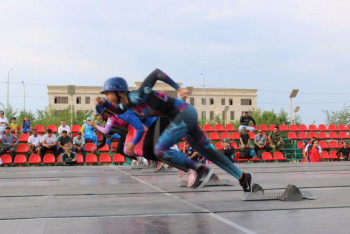 Фотография к новости: Стартовал чемпионат Казахстана по пожарно-спасательному спорту