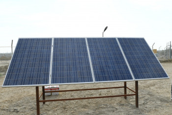 Фотография к новости: Строительство солнечной электростанции начато в Кызылординской области