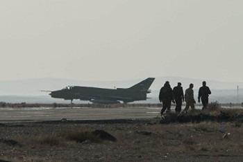 Фотография к новости: На базе ВВС Сирии в Хомсе прогремел взрыв