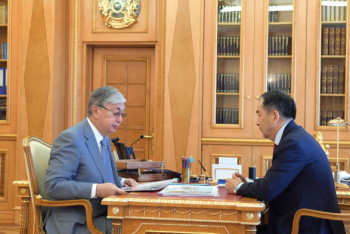 Фотография к новости: Токаев дал ряд поручений Сагинтаеву