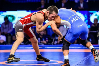 Фотография к новости: Шесть медалей завоевали казахстанцы на турнире по вольной борьбе в Варшаве