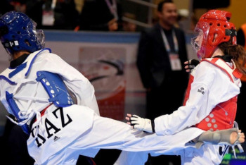 Фотография к новости: Асель Абубакир завоевала "бронзу" ЧМ среди кадетов по таеквондо