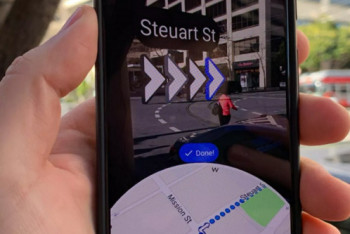 Фотография к новости: Gооgle-карты с дополненной реальностью стали доступны пользователям смартфонов