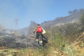 Фотография к новости: Пожар на Кок-Тобе в Алматы локализован 