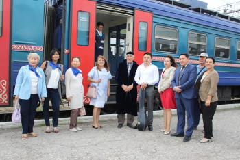 Фотография к новости: Произведения Абая зазвучат в поезде "Павлодар – Нур-Султан"