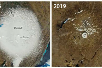 Фотография к новости: Попрощайтесь с первым ледником, объявленным мертвым в Исландии