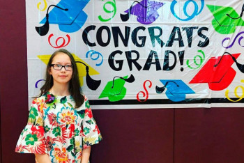 Фотография к новости: Казахстанская школьница получила благодарность от Дональда Трампа