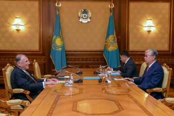 Фотография к новости: Токаев принял независимого директора АО "НУХ "Байтерек" 