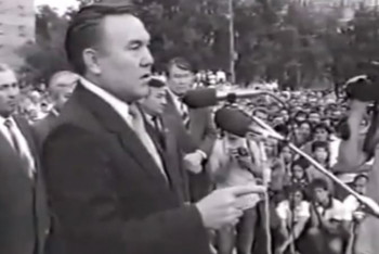 Фотография к новости: Я Назарбаев, в этой должности всего 20 дней: Видео из жизни Елбасы появилось в сети