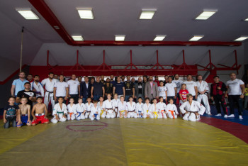 Фотография к новости: Бойцовский клуб "Ахмат Казахстан" открылся в Нур-Султане