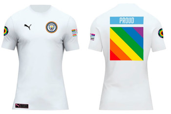 Фотография к новости: "Манчестер Сити" выпустил форму в поддержку ЛГБТ-сообщества