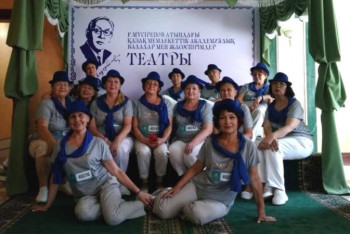 Фотография к новости: Танцевальный ансамбль "Асыл әже" вышел во второй раунд международного шоу талантов