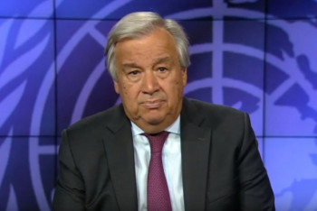 Фотография к новости: Генсек ООН выступил с видеообращением по поводу вручения Назарбаевской премии