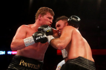 Фотография к новости: Александр Поветкин в Лондоне победил Хьюи Фьюри 