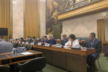 Фотография к новости: Делегация Казахстана выступила на заседании Конференции по разоружению в Женеве