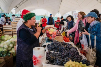 Фотография к новости:  Продукции на 123 млн тенге привезли в Нур-Султан фермеры из Туркестанской области