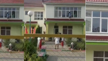 Фотография к новости: Воспитательница спасла от падения с карниза гиперактивного ребенка в Алматинской области 