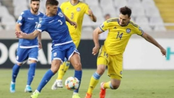 Фотография к новости: Сборная Казахстана сыграла вничью с Кипром 