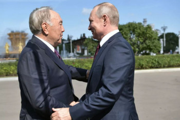 Фотография к новости: Путин предложил назвать строящийся комплекс на Байконуре в честь Назарбаева