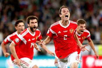 Фотография к новости: В шаге от сенсации: Казахстан пропустил на последней минуте в матче с Россией в отборе на Евро    