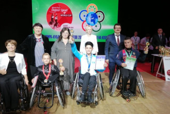 Фотография к новости: Паратанцоры из Казахстана стали победителями Кубка мира