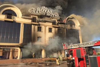 Фотография к новости: Взрыв автоцистерны в Туркестане: пожар потушен, но есть пострадавшие