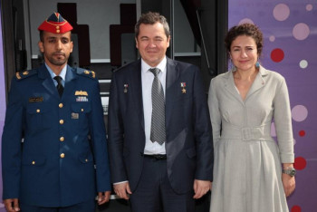 Фотография к новости: Первый космонавт ОАЭ прибыл на Байконур