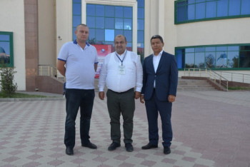 Фотография к новости: Пожар в элитном отеле Туркестана: иностранцы рассказали историю спасения