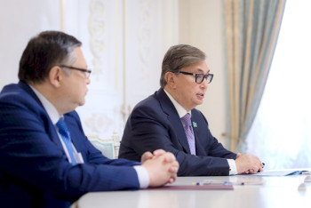 Фотография к новости: Касым-Жомарт Токаев поблагодарил Марата Тажина