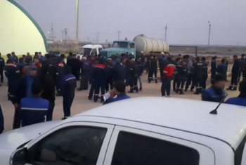 Фотография к новости: Забастовка  на месторождении "Каражанбас": 162 человека остановили работу 