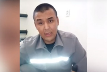 Фотография к новости: Осужденные зашили себе рты проволокой в колонии Мангистауской области